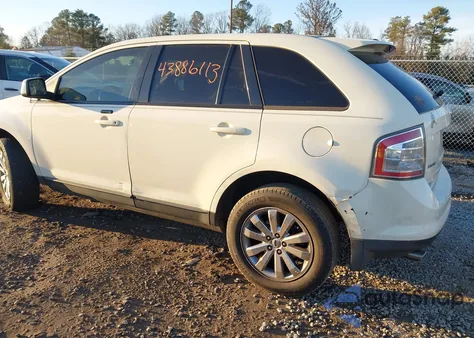 2007 Ford Edge Sel Plus z USA, uszkodzony, nr VIN 2FMDK39C77BA80010